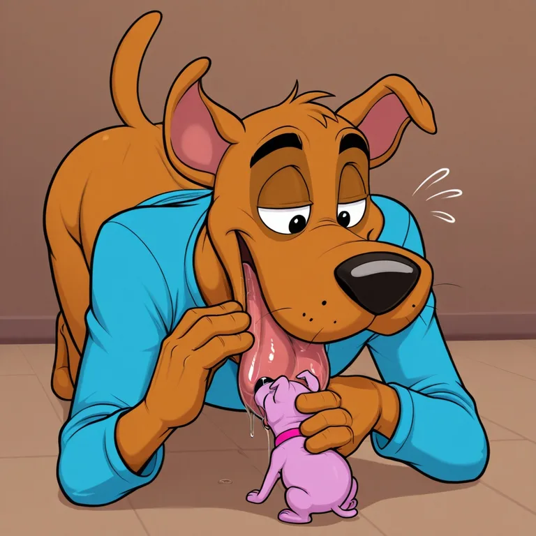 Courage the Cowardly Dog and Scooby Doo, Oral Vore