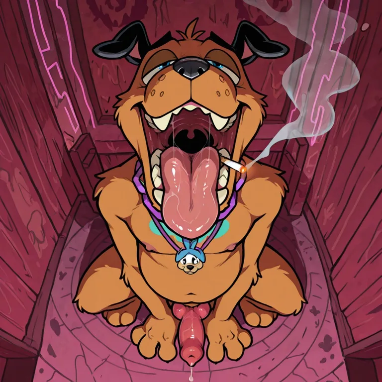 Courage the Cowardly Dog Stoner Toon Gay Male