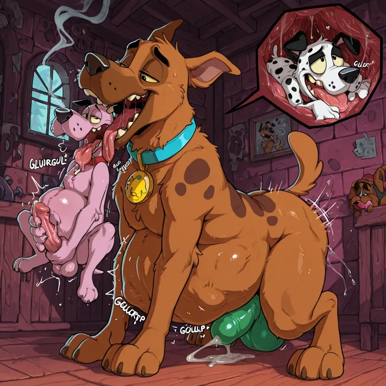 Courage the Cowardly Dog's Risque Adventure