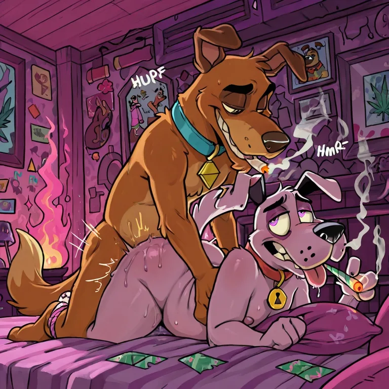 Courage the Cowardly Dog and Friends Stoned Adventure