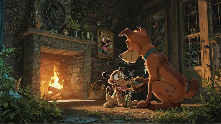 Furry Stoner Courage the Cowardly Dog
