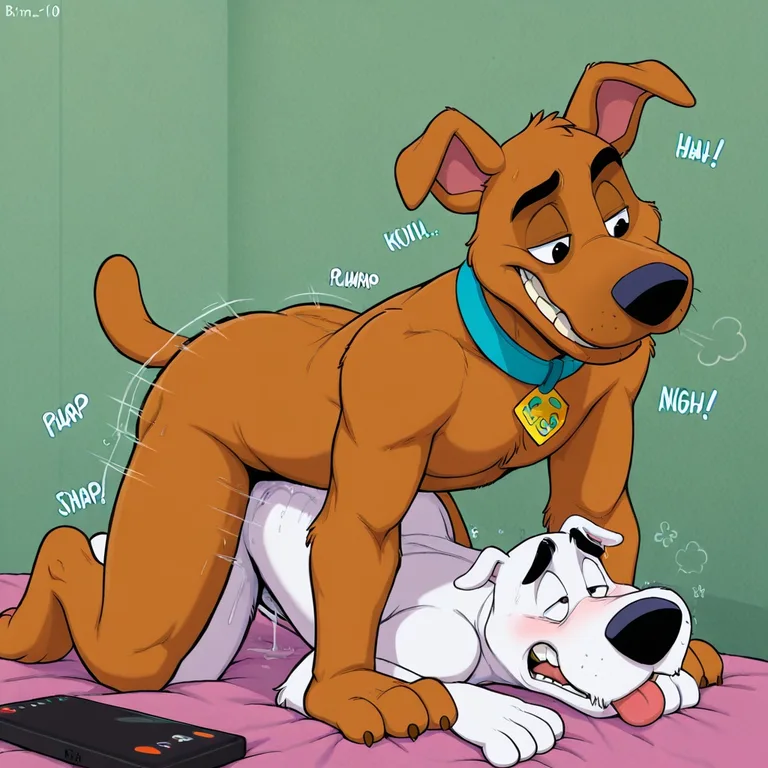 Courage the Cowardly Dog and Scooby-Doo Adventure