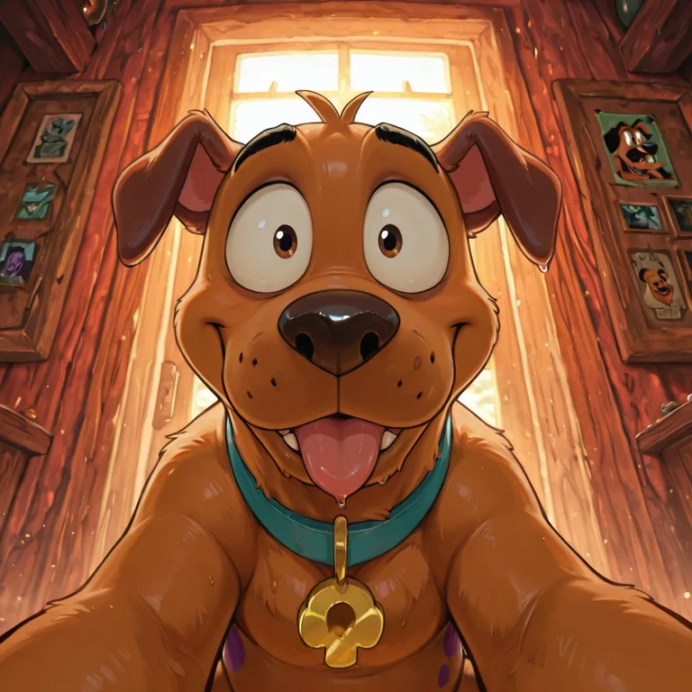 Scooby Doo and Courage the Cowardly Dog