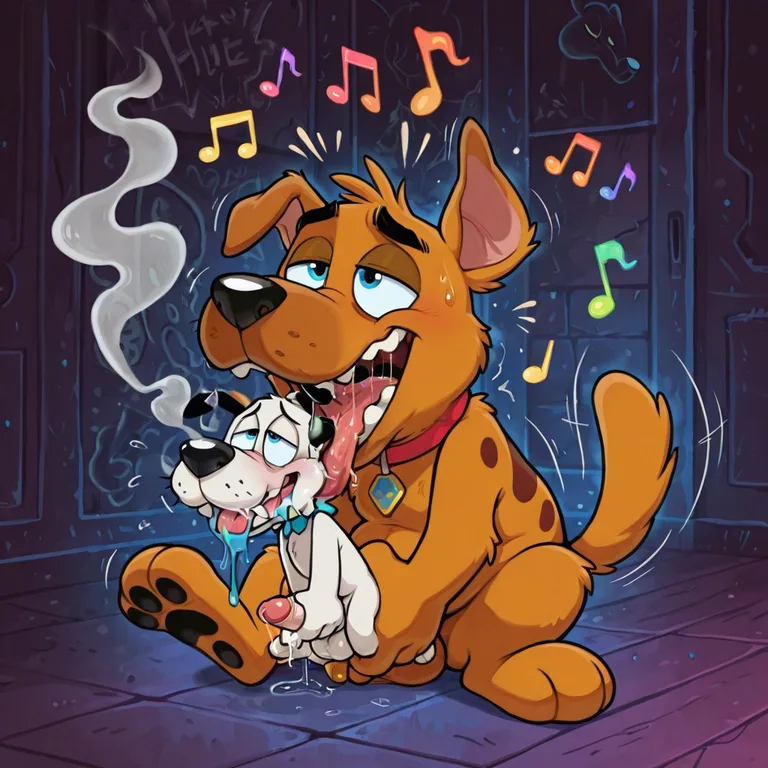 Courage the Cowardly Fox: Toony Nude Vore Scene