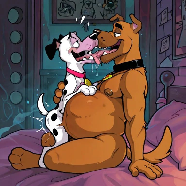 Courage the Cowardly Dog Smoking Marijuana