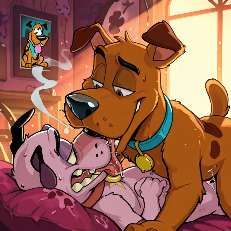 Courage the Cowardly Dog: Aroused Stoner Canine