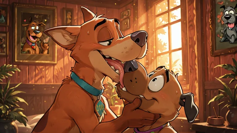 Courage the Cowardly Dog and Scooby-Doo Stoner Furs