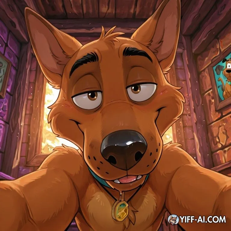Mystic Stoner Fox Teasing the Viewer