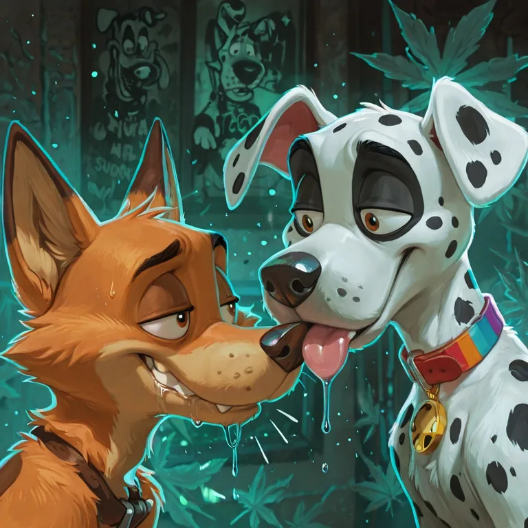 Courage the Cowardly Dog Furry Art