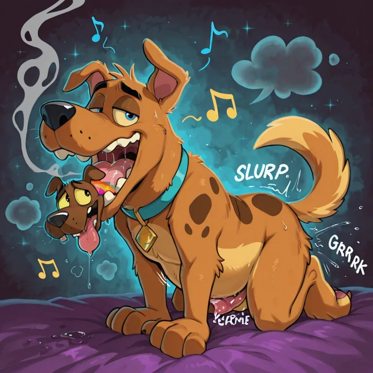 Courage the Cowardly Dog Nude Vore and Marijuana Scene