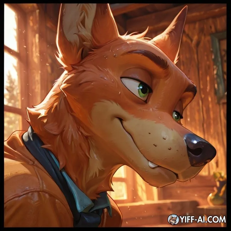 Scooby Doo with Nick Wilde in Jungle Setting