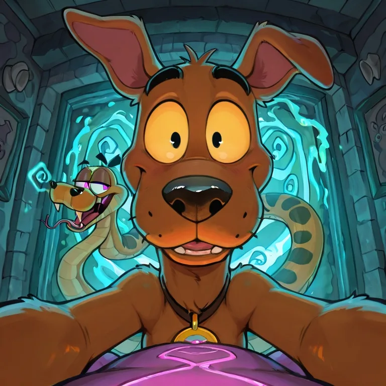 Hypnotic Canine Duo Entrancing Viewer