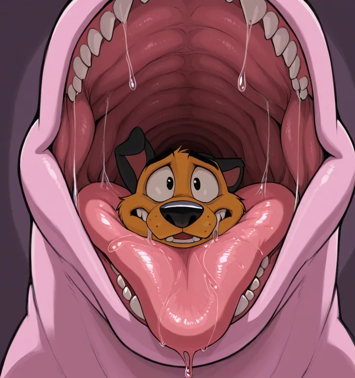 Courage the Cowardly Dog Engulfing Viewer