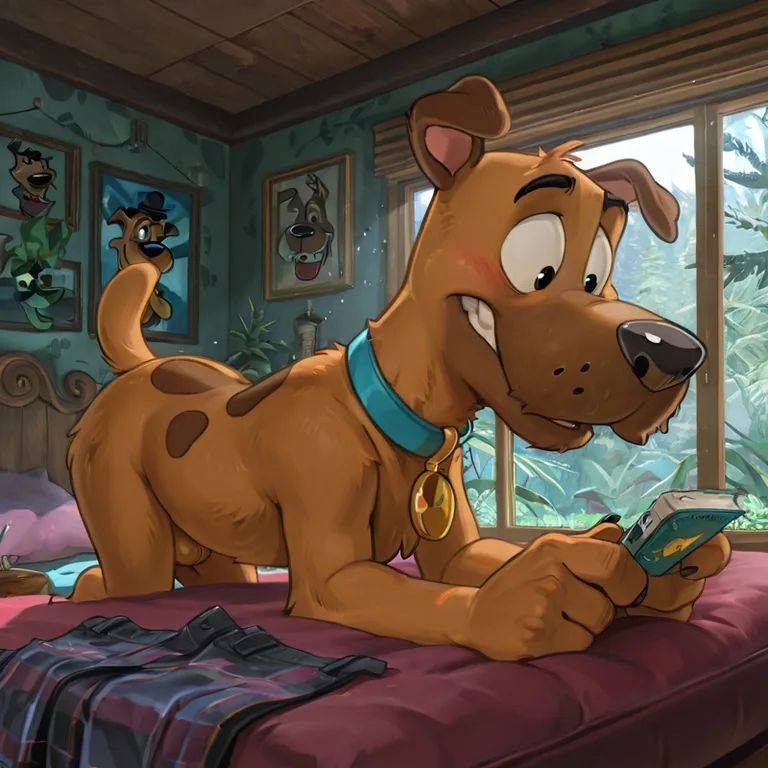 Courage the Cowardly Dog Stoned with Scooby Doo