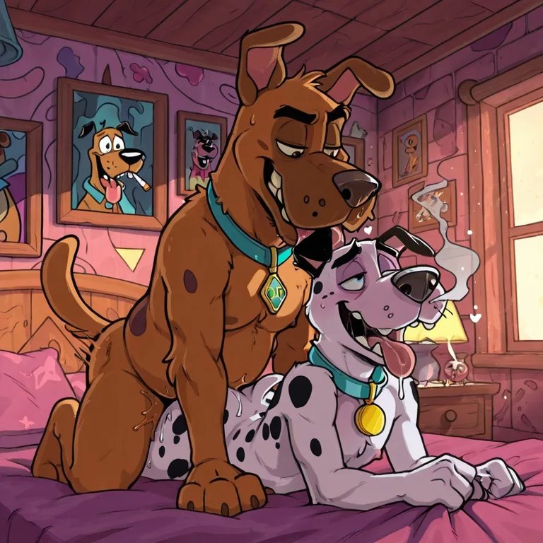 Courage the Cowardly Dog Intimate Scooby Doo Encounter