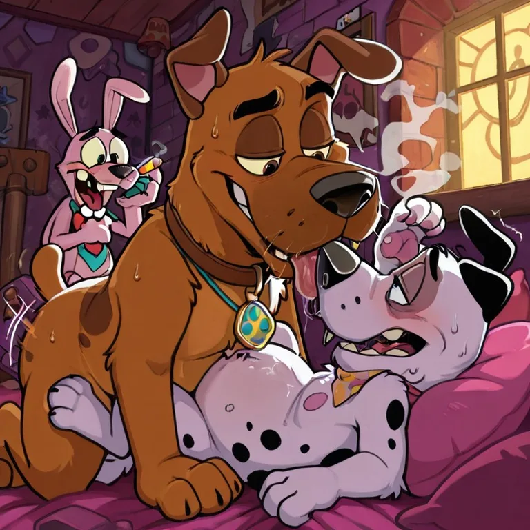 Courage the Cowardly Dog Furry Art