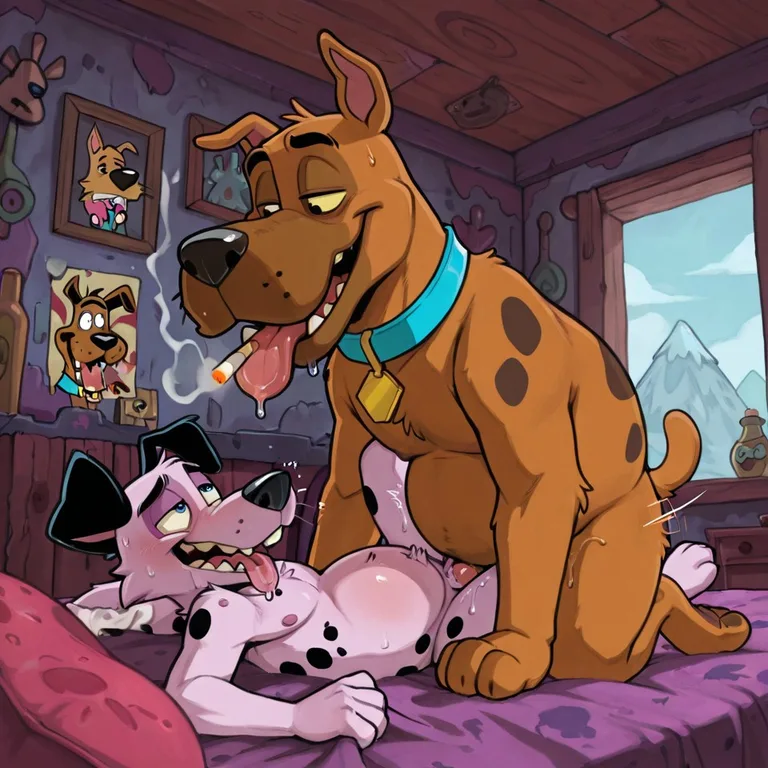 Courage the Cowardly Dog Intimate Moment