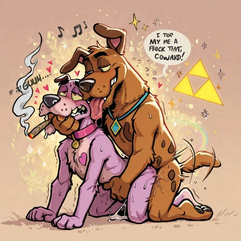 Courage the Cowardly Dog Stoned and Romantic
