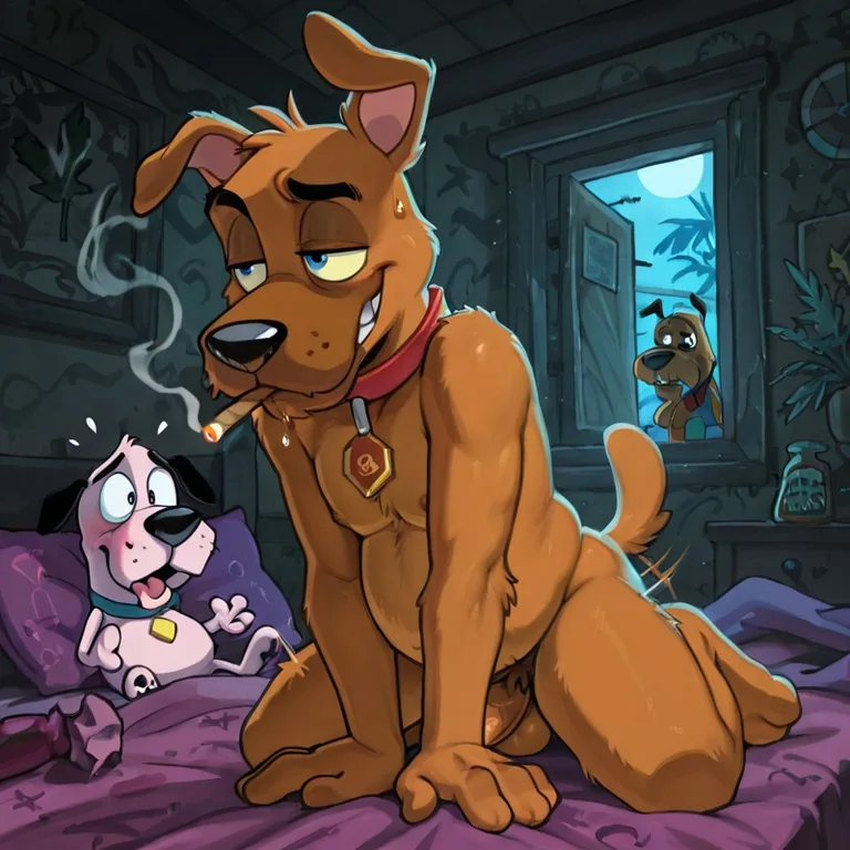 Courage the Cowardly Dog: Stoned and Seductive Scooby_doo