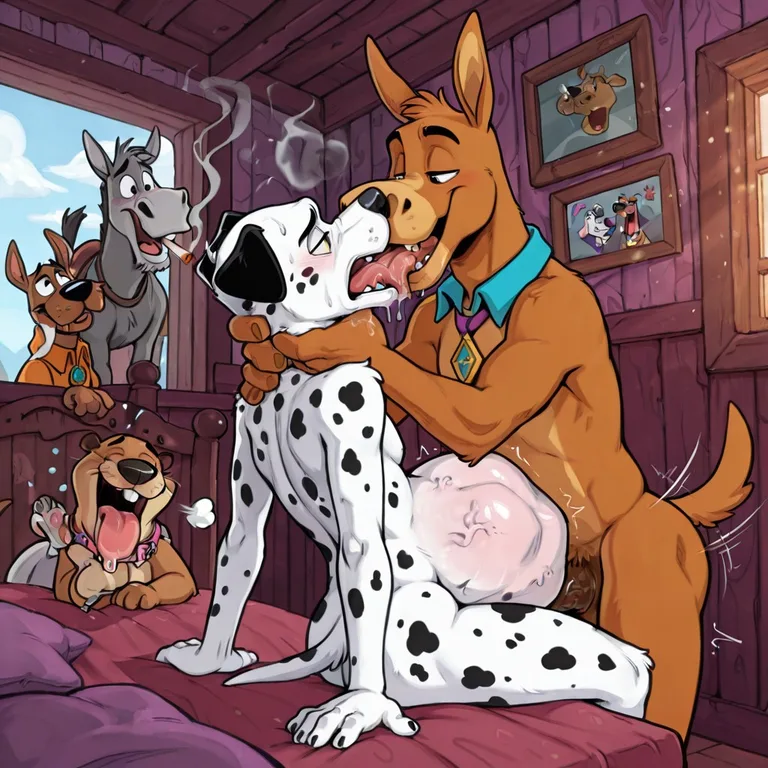 Courage the Cowardly Dog Swallowed Alive