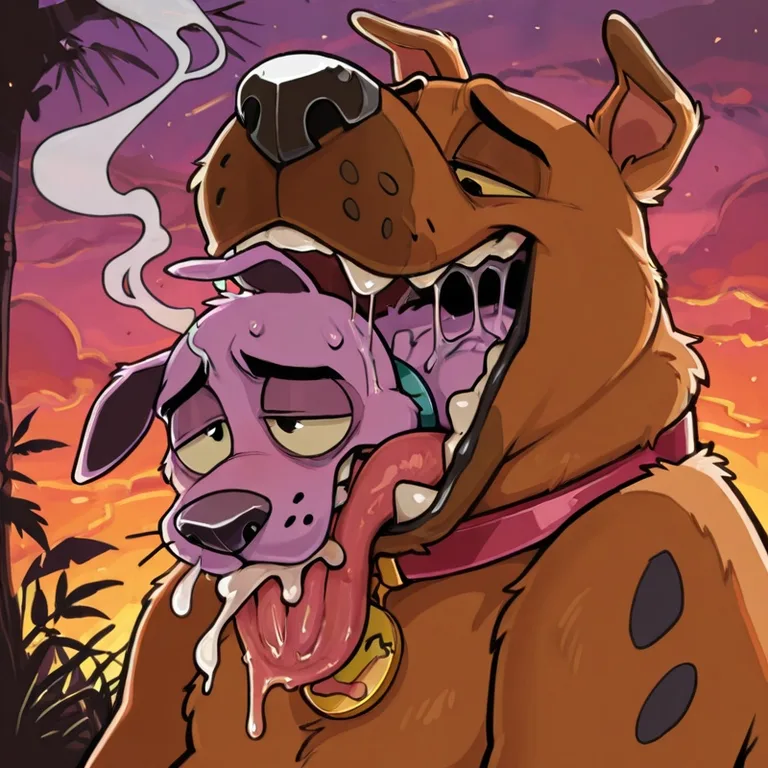 Courage the Cowardly Dog Nude Stoner Vore Scene