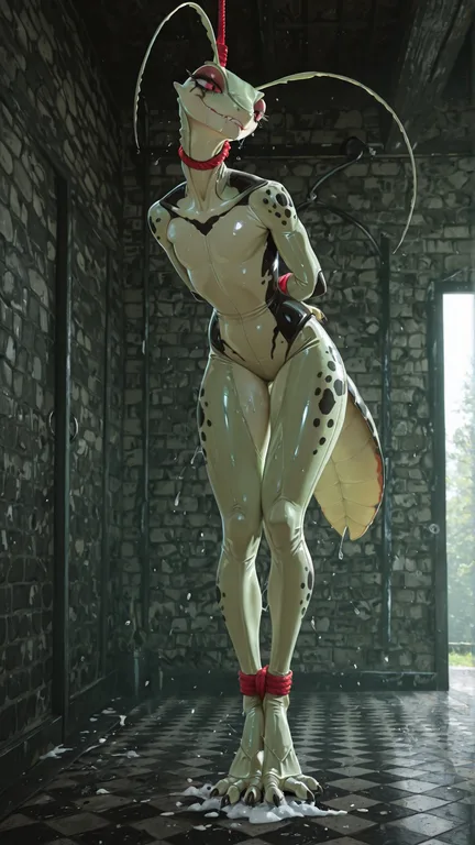 Mantis Raptor Hybrid in Restraints