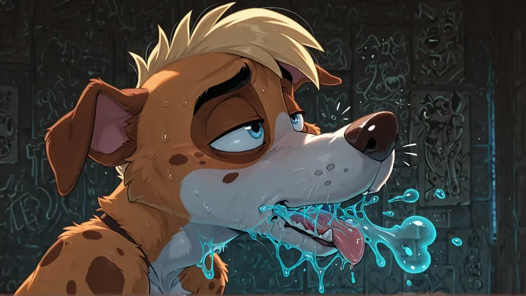 Courage the Cowardly Dog Anthro Portrait
