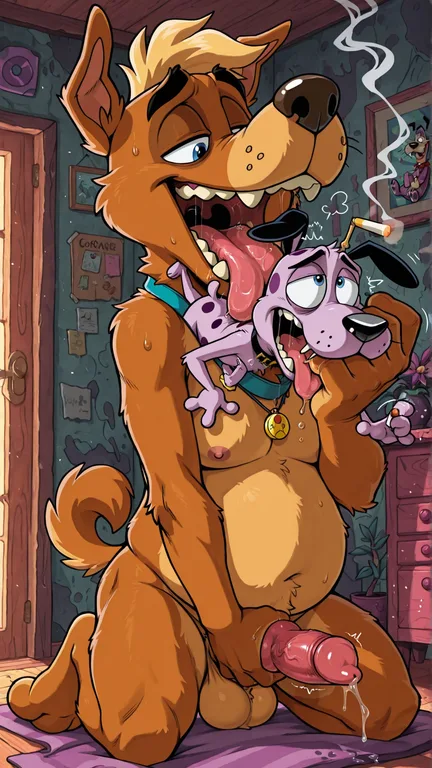 Courage the Cowardly Dog Stoner Scene