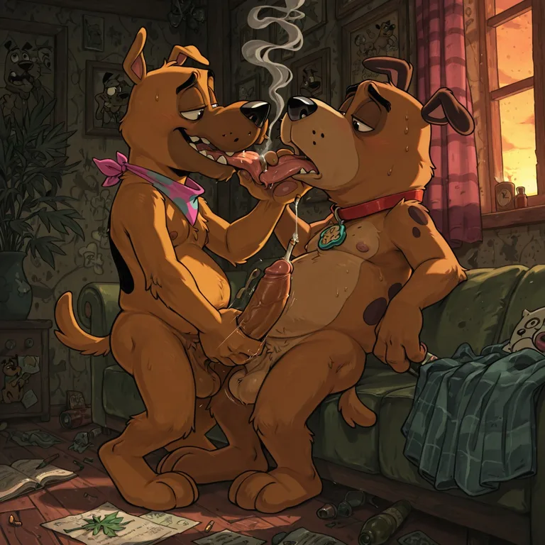 Courage the Cowardly Dog: Stoner's Lustful Encounter