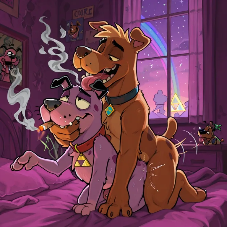 Courage the Cowardly Dog Mawplay Scene