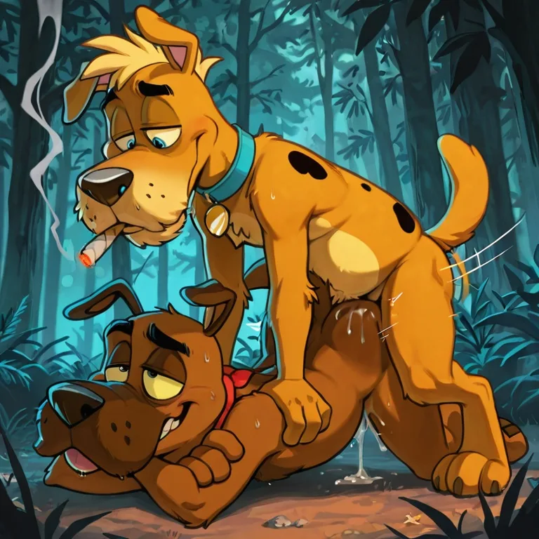 Courage the Cowardly Dog: Stoned and Seductive Blonde_hair