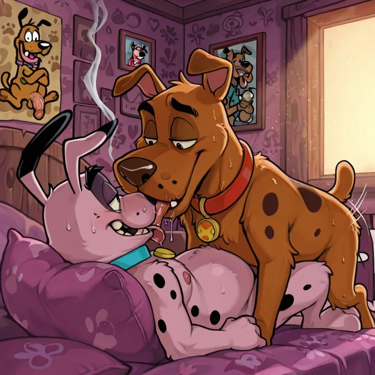 Courage the Cowardly Dog: Aromatic Bliss