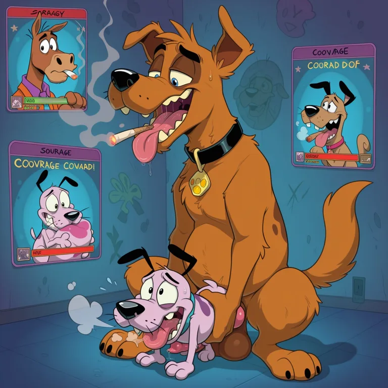 Courage the Cowardly Dog Stoner Moment Gaming