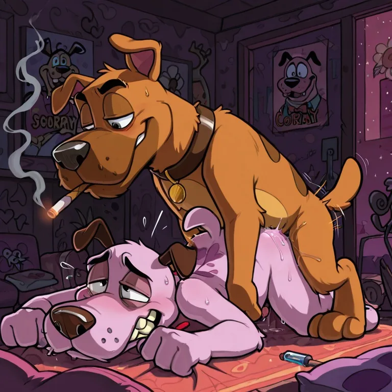Courage the Cowardly Dog Stoner Moment Courage_the_cowardly_dog