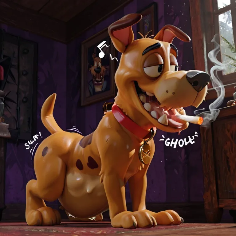 Courage the Cowardly Dog Stoner Scene