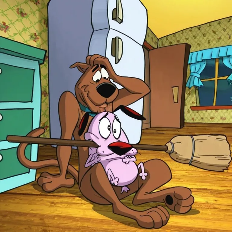 Toony Courage the Cowardly Dog Stoned