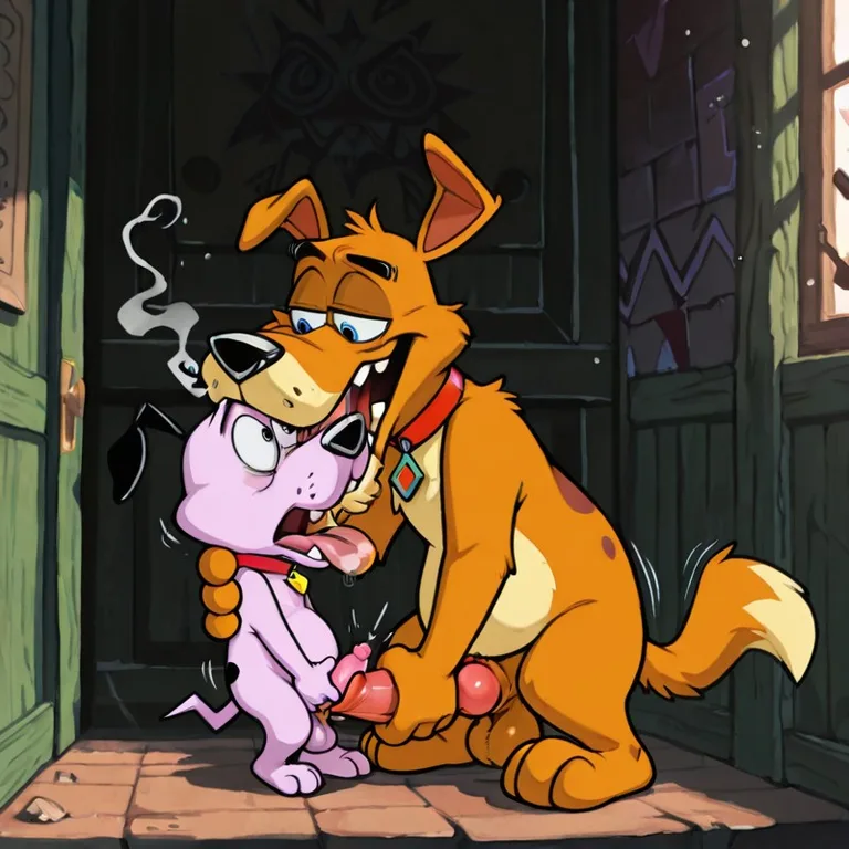 Courage the Cowardly Dog Stoner Scene