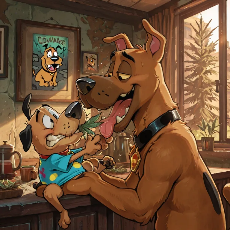 Courage the Cowardly Dog Stoned and Stoner