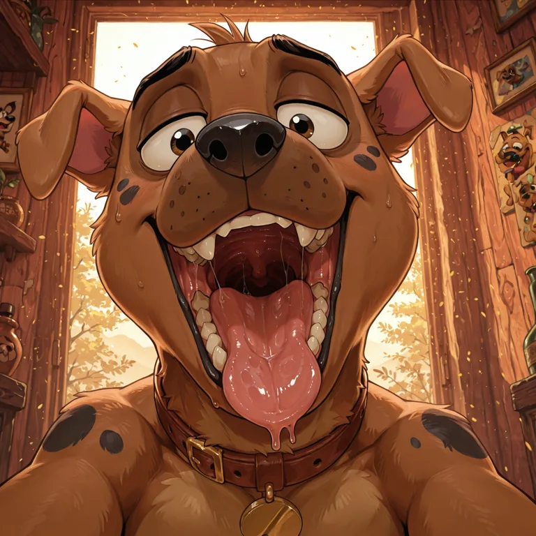 Courage the Cowardly Dog Swallowing Viewer