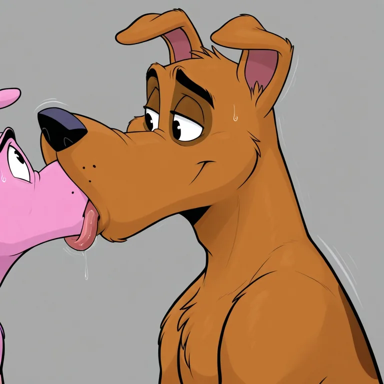 Courage the Cowardly Dog and Scooby Doo: Interspecies Vore Scene