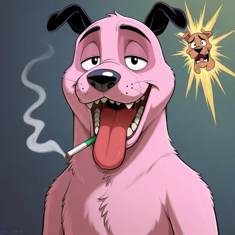 Courage the Cowardly Dog Male Couple