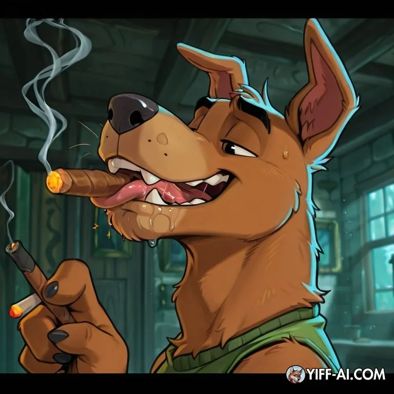 male, furry, gay, stoned, soft_vore, oral_vore, same_size_vo