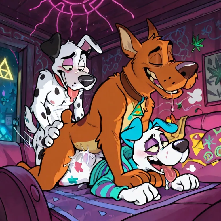 Courage the Cowardly Dog: Neon Rainbow Adventure