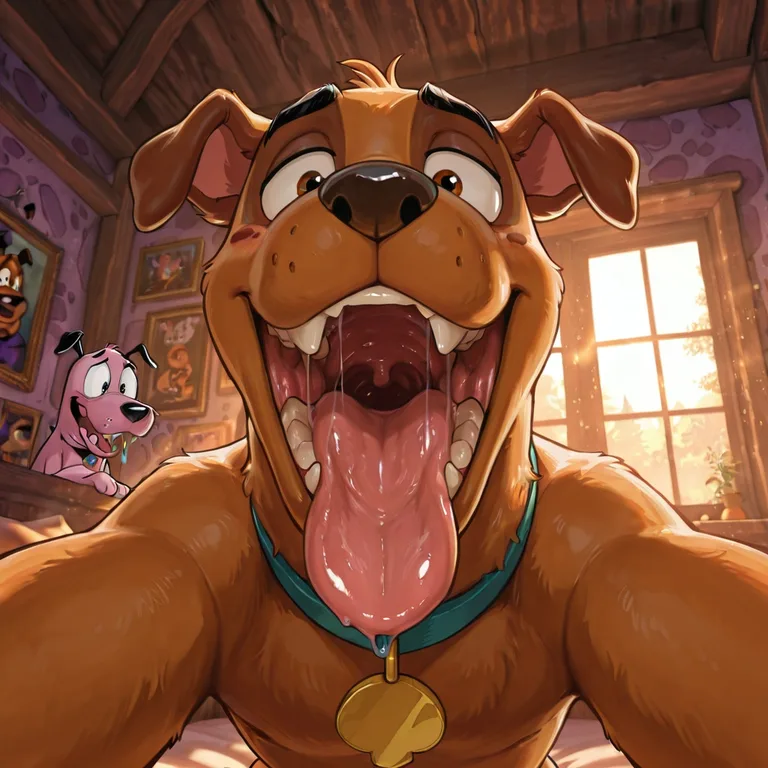 Furry Characters Swallowing Viewer