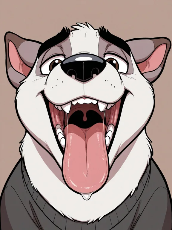 Courage the Cowardly Dog Swallowing Viewer