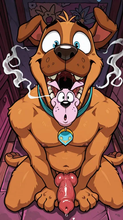 Stoned Courage the Cowardly Dog Marijuana