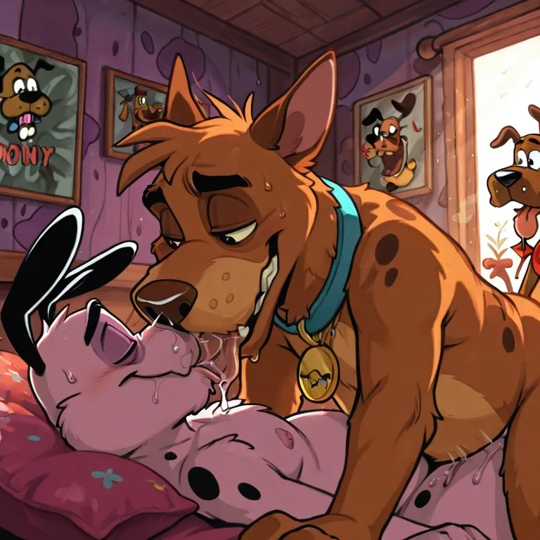 Courage the Cowardly Dog Intimate Scene Male