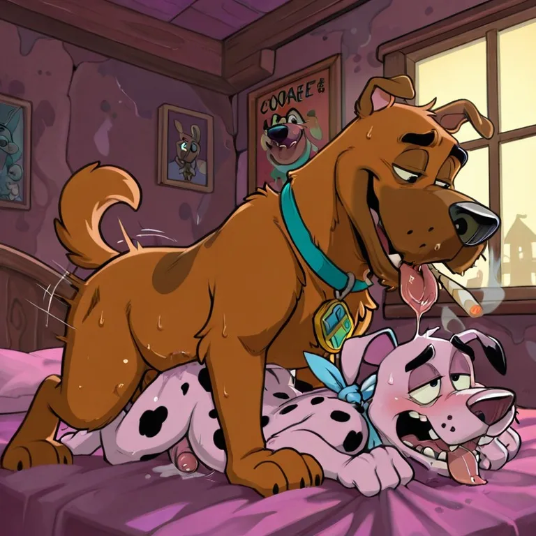 Courage the Cowardly Dog: Seductive Stoner Moment