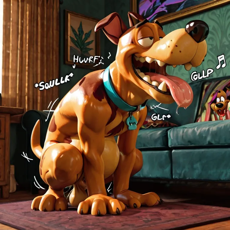 Courage the Cowardly Dog: Stoner Adventure Realistic