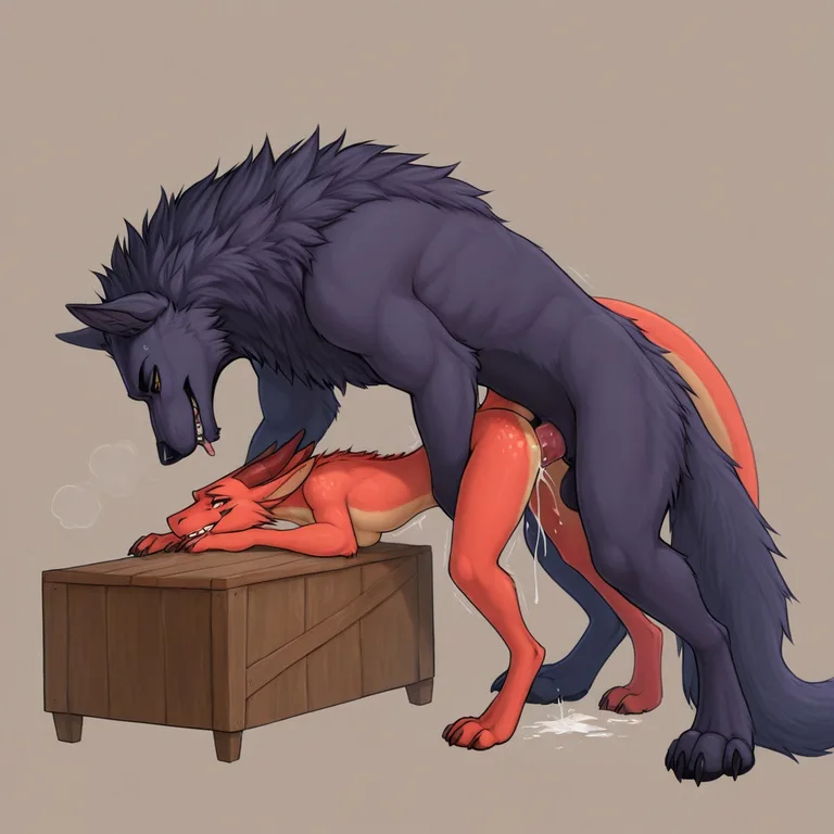 Lupine and Draconic Union
